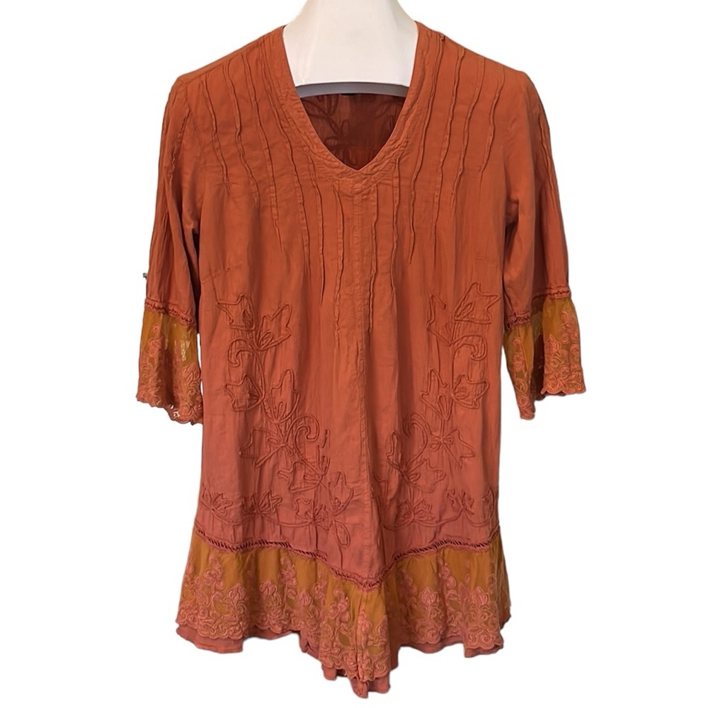 Lola Cotton Tunic By Gretty Zueger 100% Cotton